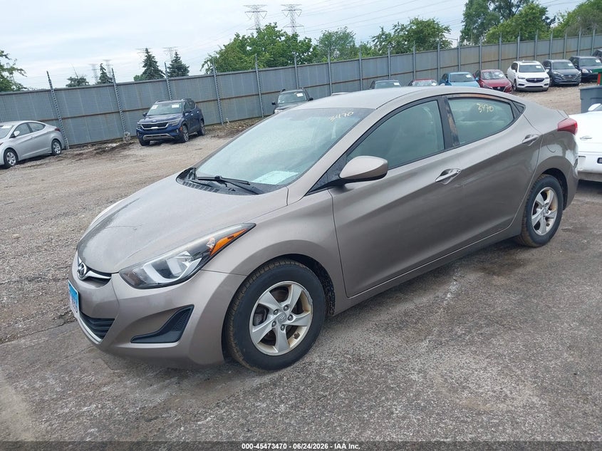 2015 Hyundai Elantra Se 5NPDH4AE6FH635747 photo 1