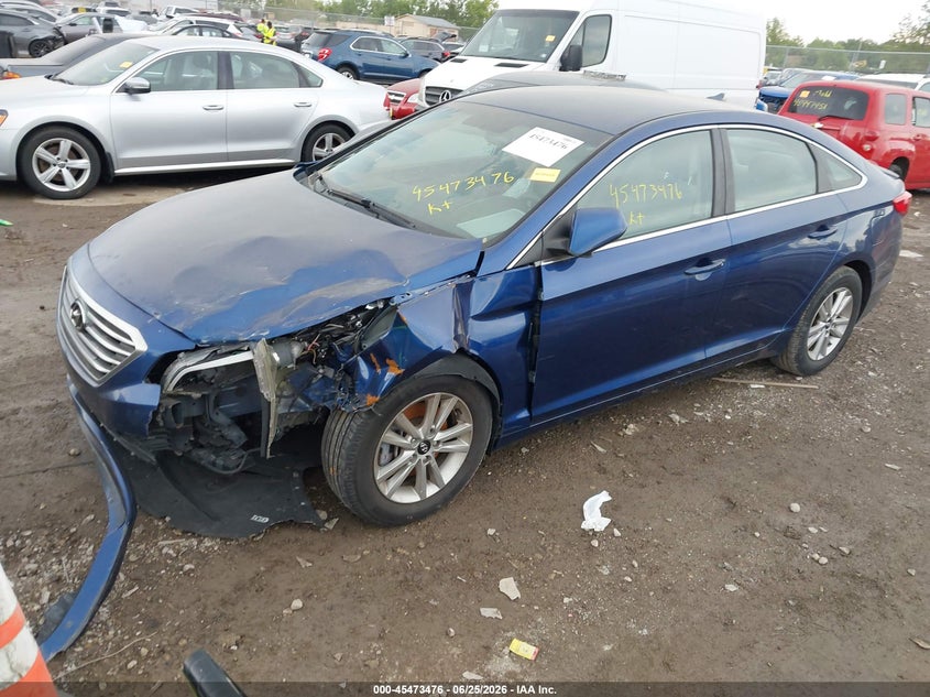2016 Hyundai Sonata Se 5NPE24AF3GH343943 photo 1