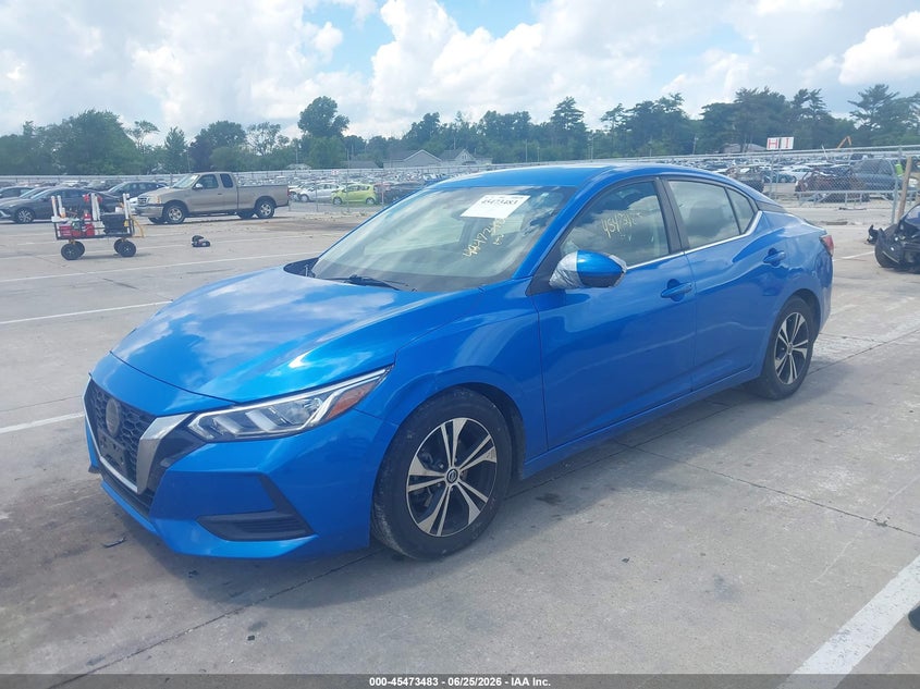 2021 NISSAN SENTRA auction photo 2