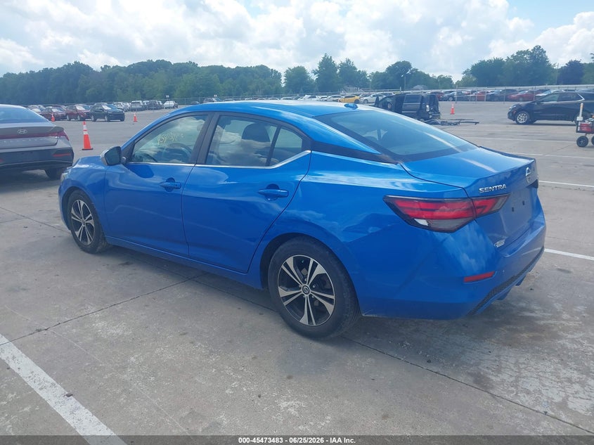 2021 NISSAN SENTRA auction photo 3