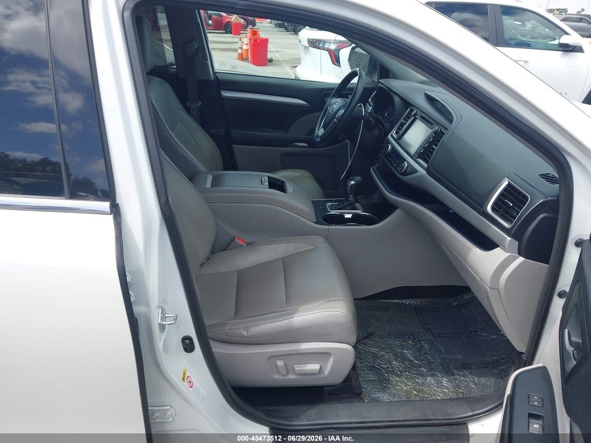 2018 TOYOTA HIGHLANDER SPORT UTILITY VEHICLE 3.5L V-6 DI, DOHC, VVT, 295HP