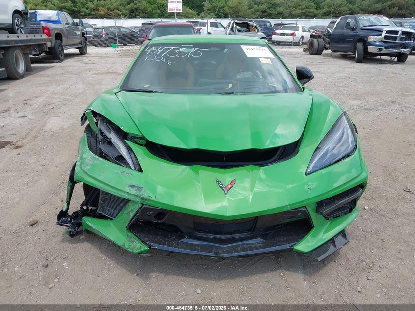 2026 Chevrolet Corvette Stingray , 2Lt, Rwd VIN: 1G1YB3D44T5113333 Lot: 45473515
