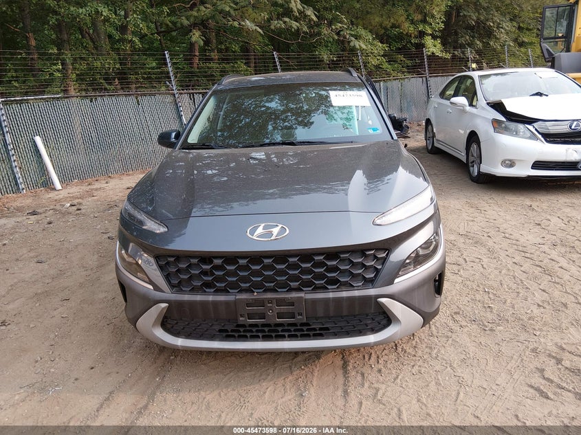 2022 Hyundai Kona Sel VIN: KM8K62AB9NU881232 Lot: 45473598