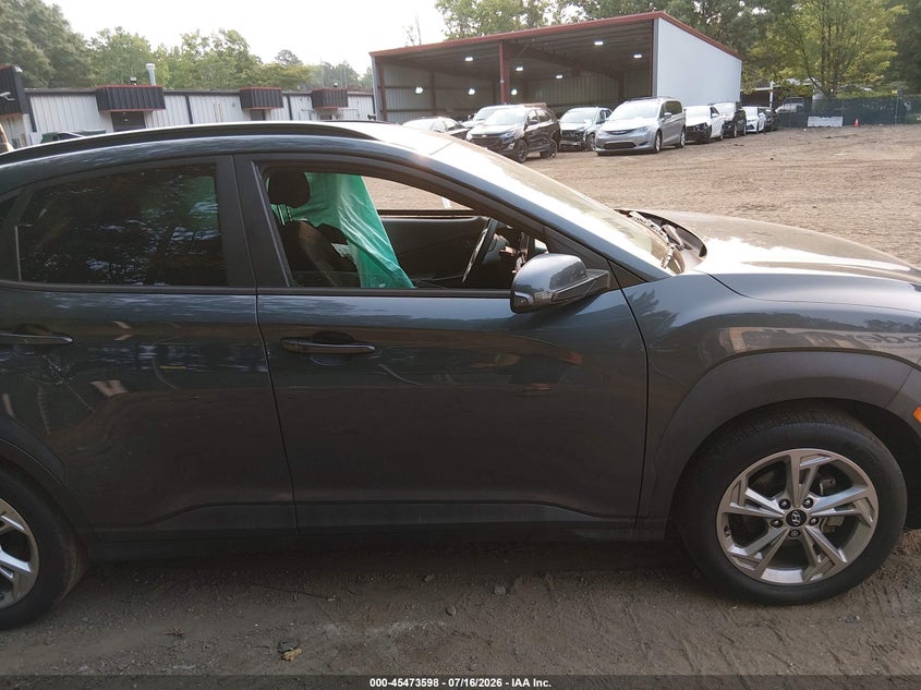 2022 Hyundai Kona Sel VIN: KM8K62AB9NU881232 Lot: 45473598