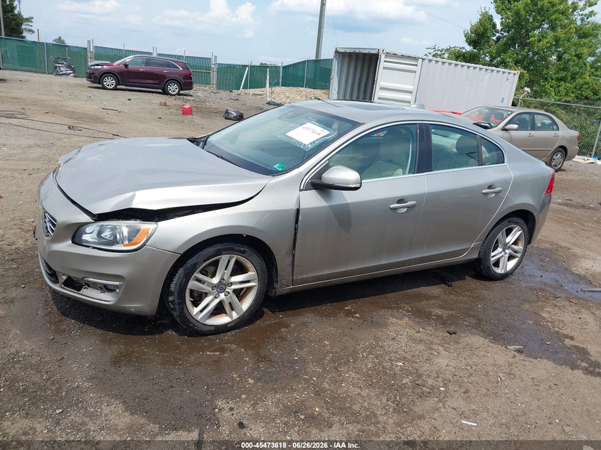 2014 Volvo S60 T5 VIN: YV1612FS9E2293480 Lot: 45473618