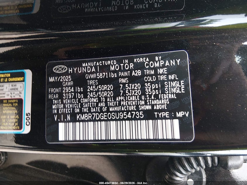 2025 HYUNDAI PALISADE CALLIGRAPHY NIGHT EDITION · Фото 9