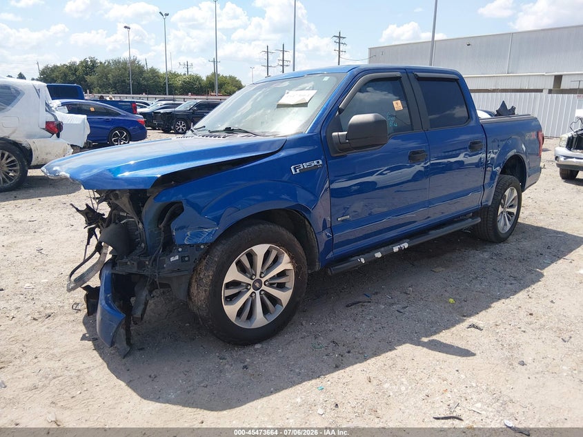2017 FORD F-150 PICKUP 2.7L V-6 DI, DOHC, VVT, TURBO, 325HP