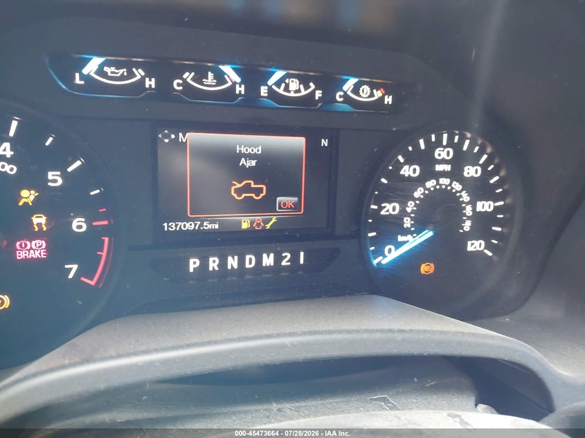 2017 FORD F-150 PICKUP 2.7L V-6 DI, DOHC, VVT, TURBO, 325HP