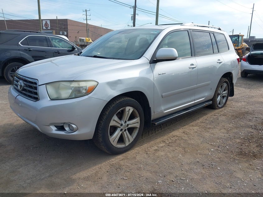 2008 TOYOTA HIGHLANDER auction photo 2