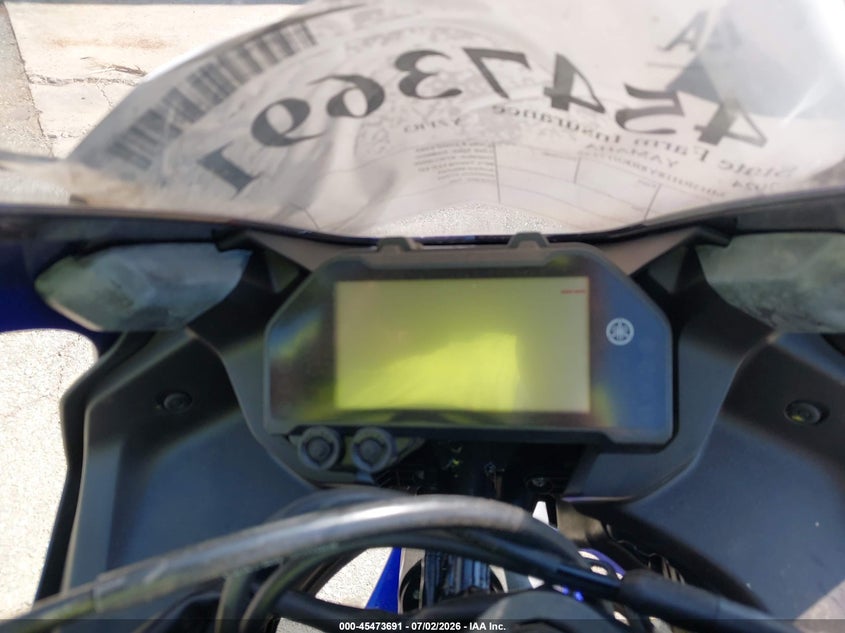 2024 Yamaha Yzfr3 A VIN: MH3RH18Y8RK017132 Lot: 45473691