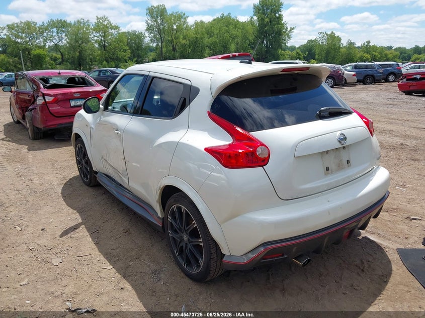 Vin: jn8af5mvxdt227811, lot: 45971862, nissan juke nismo 20133