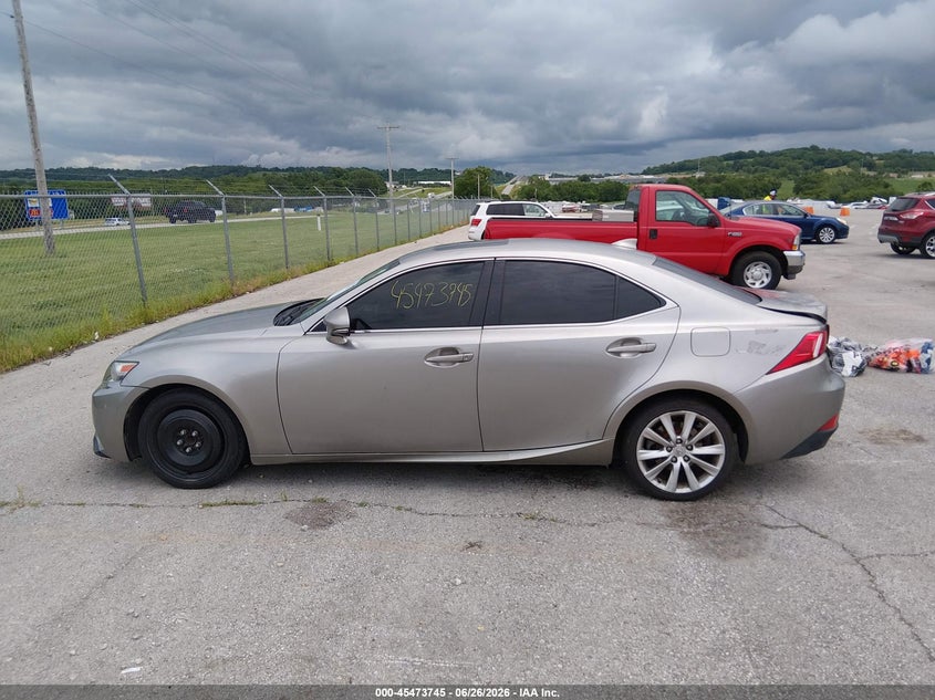 2014 LEXUS IS SEDAN 2.5L V-6 DI, DOHC, VVT, 204HP