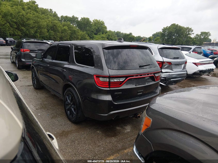 Vin: 1c4sdjct2jc187413, lot: 45971915, dodge durango r/t awd 20183