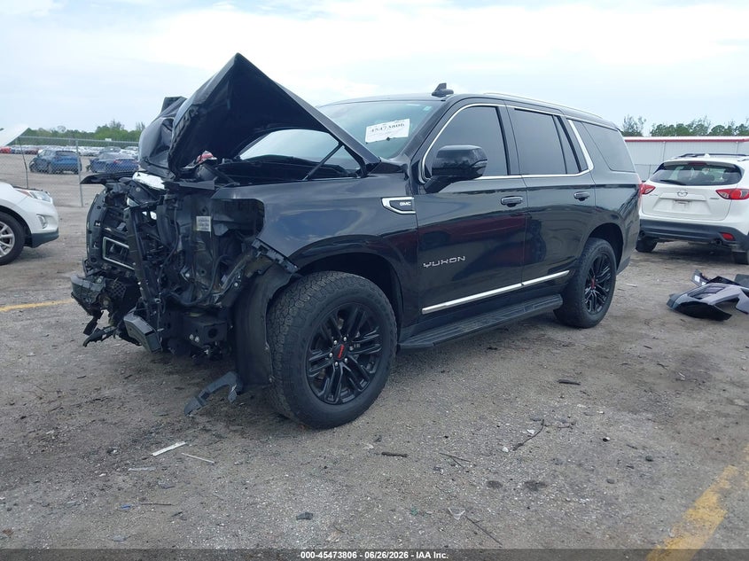 Vin: 1gks1bkd5mr349792, lot: 45971943, gmc yukon 2wd slt 20212