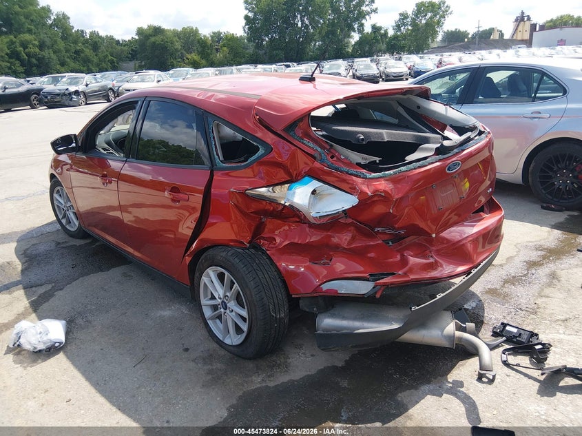 Vin: 1fadp3k21jl269580, lot: 45971961, ford focus se 20183