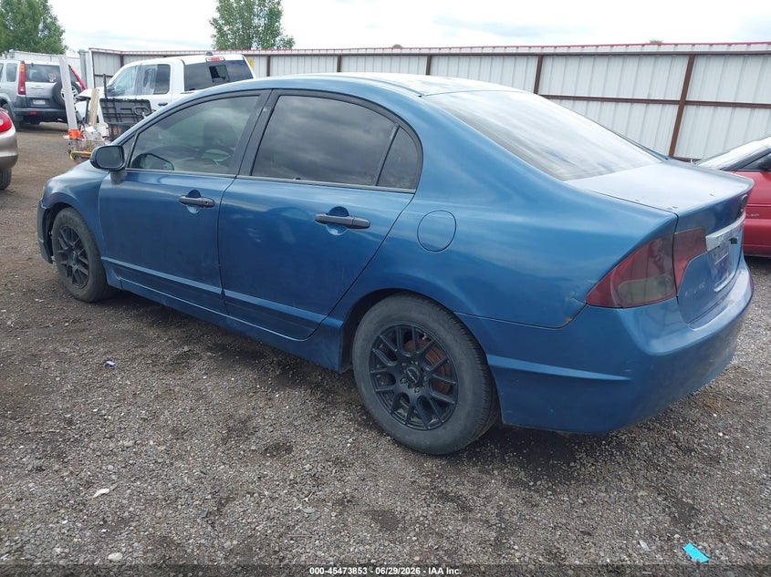 2010 HONDA CIVIC VIN 2HGFA1F35AH510308 nuotrauka 3
