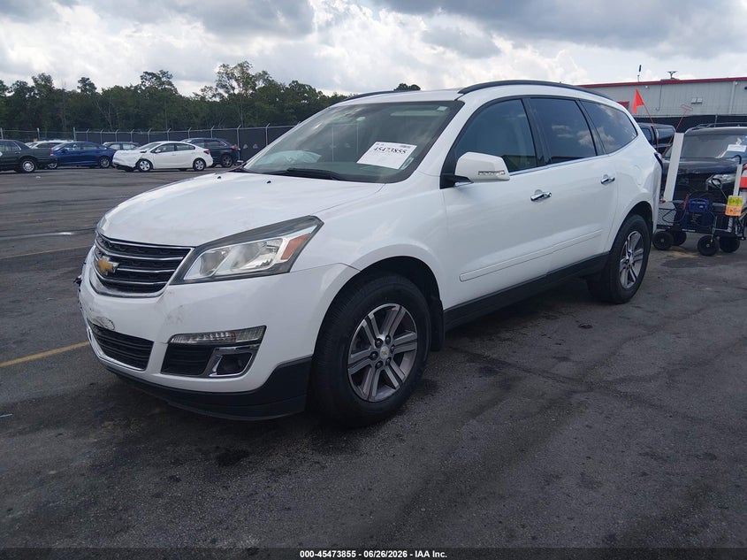 Vin: 1gnkrhkd9hj102293, lot: 45971992, chevrolet traverse lt 20172