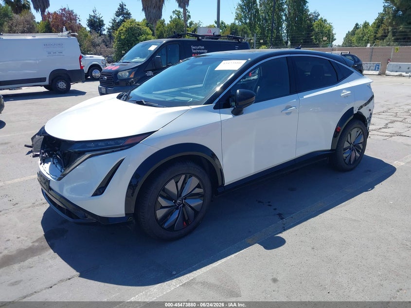 Vin: jn8bf0be1sm462308, lot: 45972017, nissan ariya evolve+ 20252