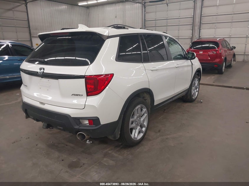 Vin: 5fnyf8h58sb007704, lot: 45972030, honda passport awd ex-l 20254