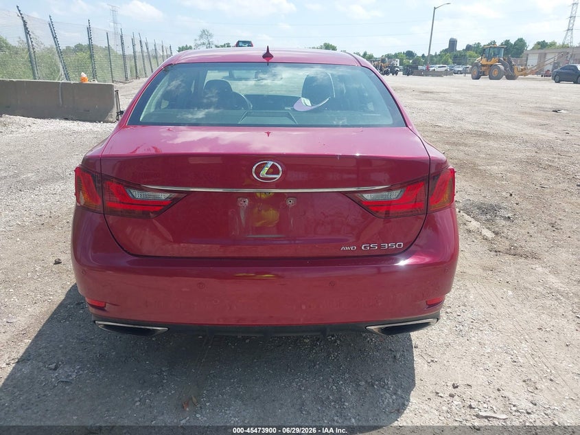 2013 Lexus Gs 350 VIN: JTHCE1BL0D5006139 Lot: 45473900