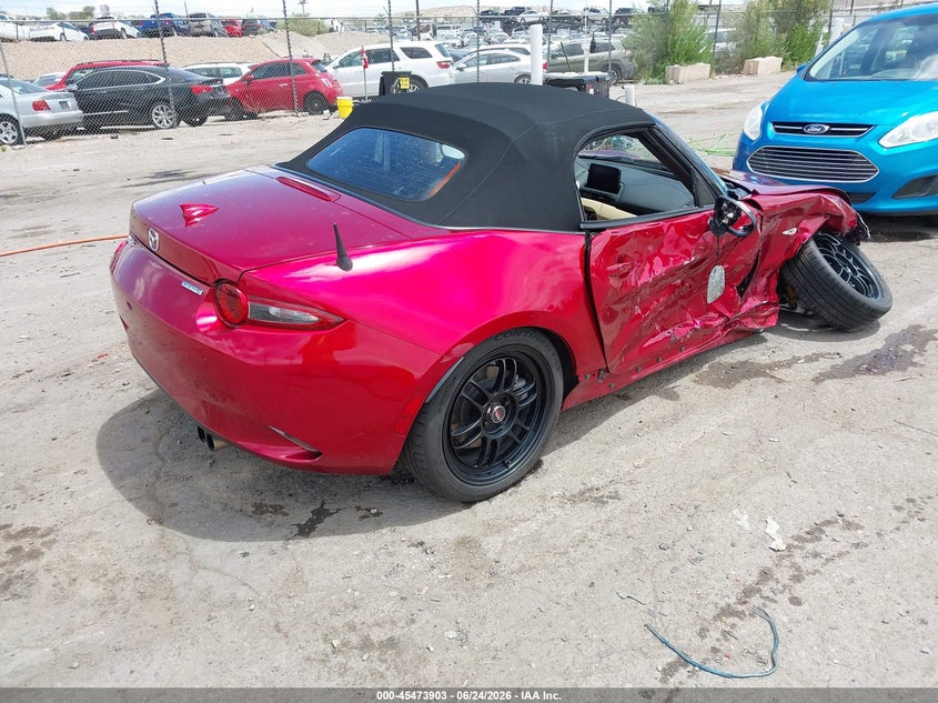 Vin: jm1ndad78l0415675, lot: 45972040, mazda mx-5 miata grand touring 20204