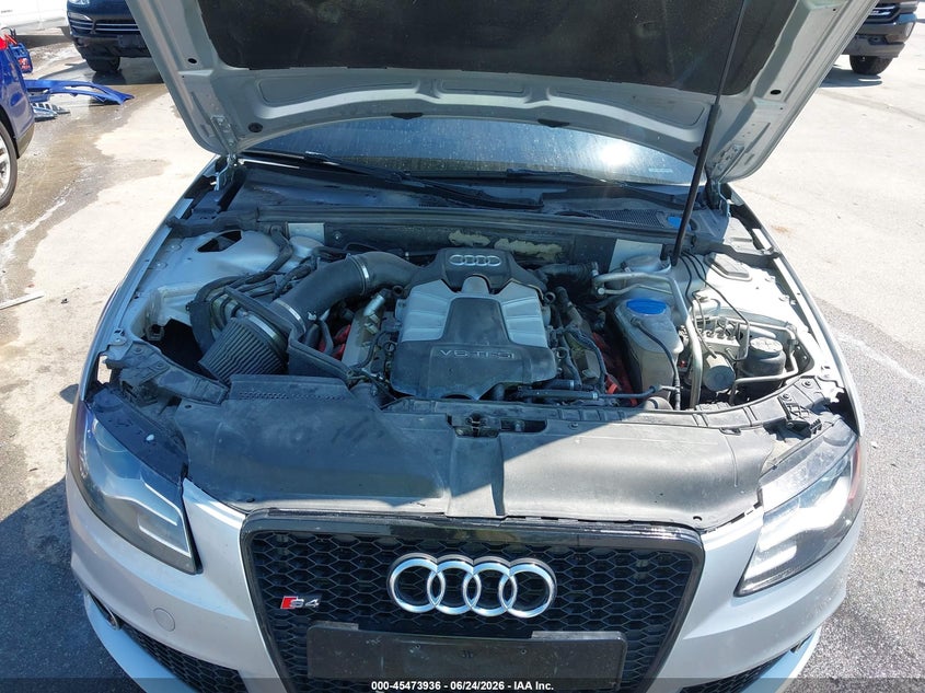 2012 Audi S4 3.0 Premium Plus VIN: WAUBGAFL6CA115886 Lot: 45473936