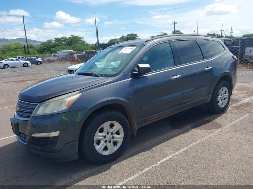 2013 CHEVROLET TRAVERSE auction photo 2