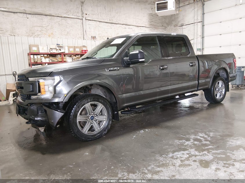 Vin: 1ftfw1e48kfb18193, lot: 45972138, ford f-150 xlt 20192