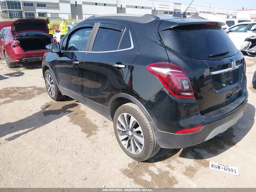 Vin: kl4cjasb6mb313430, lot: 45972161, buick encore fwd preferred 20213