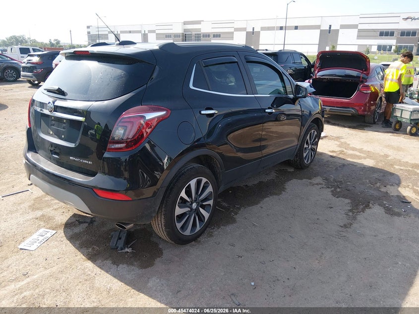 Vin: kl4cjasb6mb313430, lot: 45972161, buick encore fwd preferred 20214