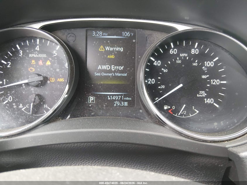 NISSAN ROGUE 2015 VIN KNMAT2MV9FP555364