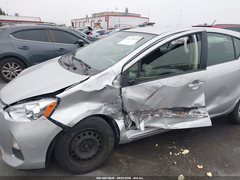 2012 Toyota Prius C Two VIN: JTDKDTB35C1010513 Lot: 45474039