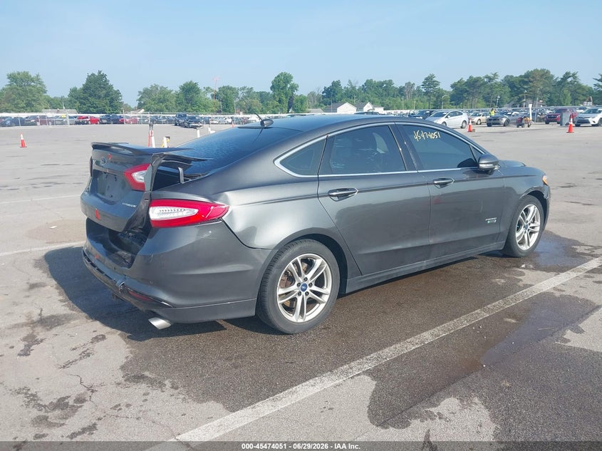 Vin: 3fa6p0su7fr301790, lot: 45972188, ford fusion energi titanium 20154
