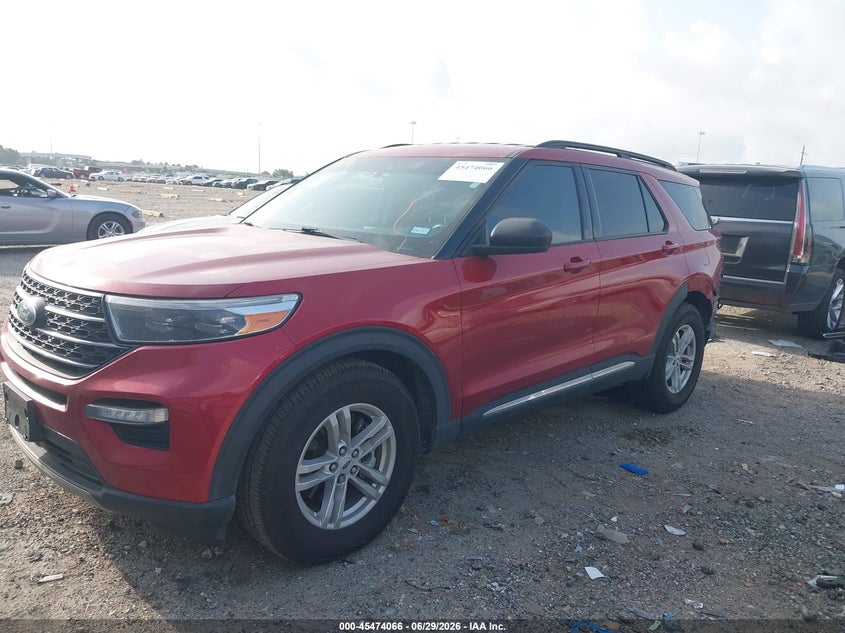 Vin: 1fmsk7dhxpgb07873, lot: 45972203, ford explorer xlt 20232