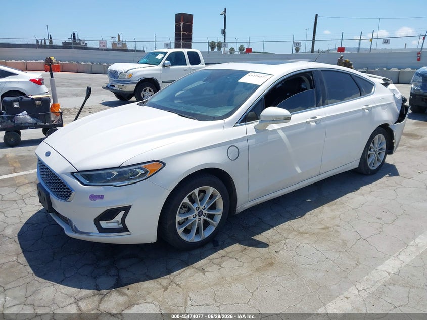 2019 Ford Fusion Energi Titanium 3FA6P0SU7KR175005 photo 1