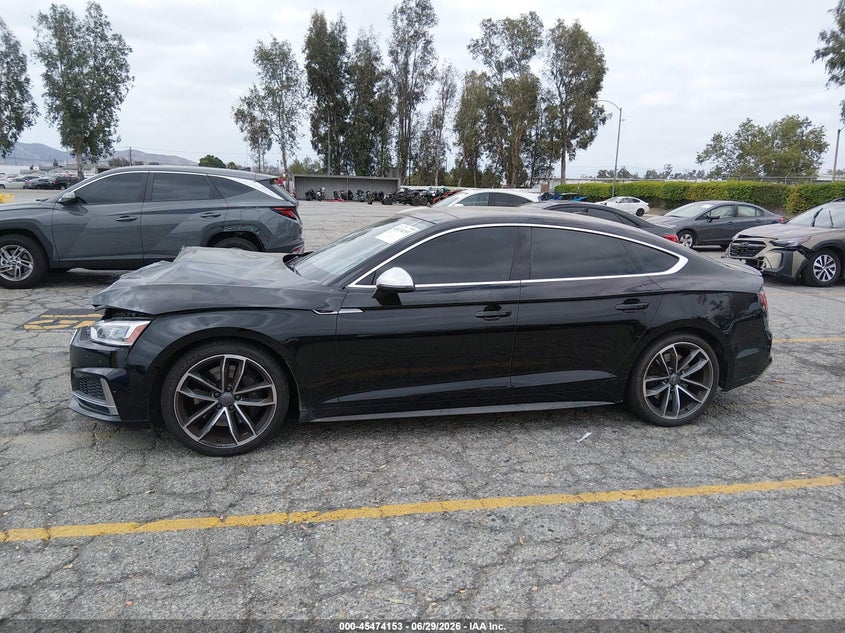 2019 Audi S5 3.0T Premium VIN: WAUB4CF58KA091014 Lot: 45474153
