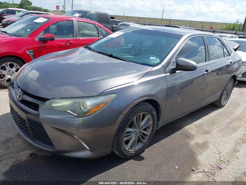 2016 Toyota Camry, Удар сзади, IAAI, VIN 4T1BF1FKXGU125964 — фото 2