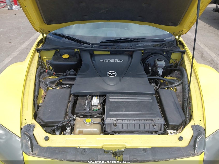 2004 Mazda Rx-8 6 Speed Manual VIN: JM1FE173440100707 Lot: 45474242