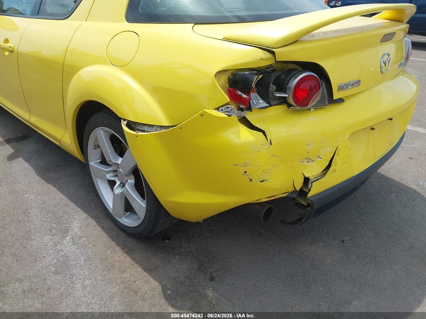 2004 Mazda Rx-8 6 Speed Manual VIN: JM1FE173440100707 Lot: 45474242