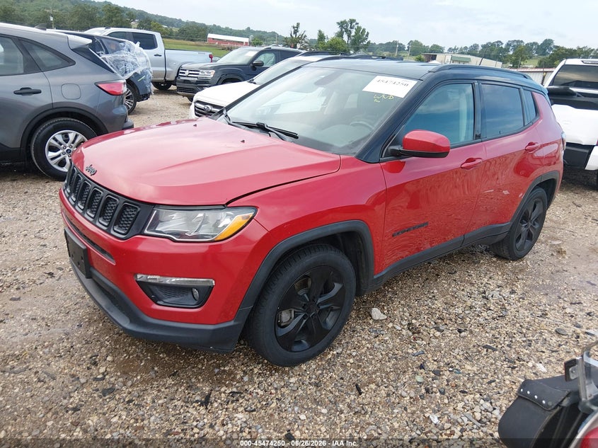 Vin: 3c4njcbb4lt257964, lot: 45972387, jeep compass altitude fwd 20202