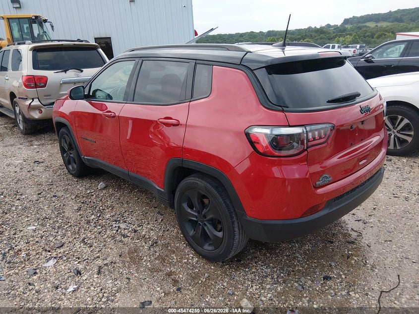 Vin: 3c4njcbb4lt257964, lot: 45972387, jeep compass altitude fwd 20203