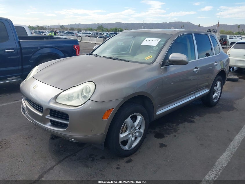 WP1AB29P05LA61427 2005 PORSCHE CAYENNE S photo 1