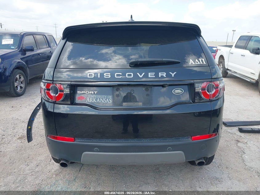 2016 Land Rover Discovery Sport Se VIN: SALCP2BG1GH628765 Lot: 45474325