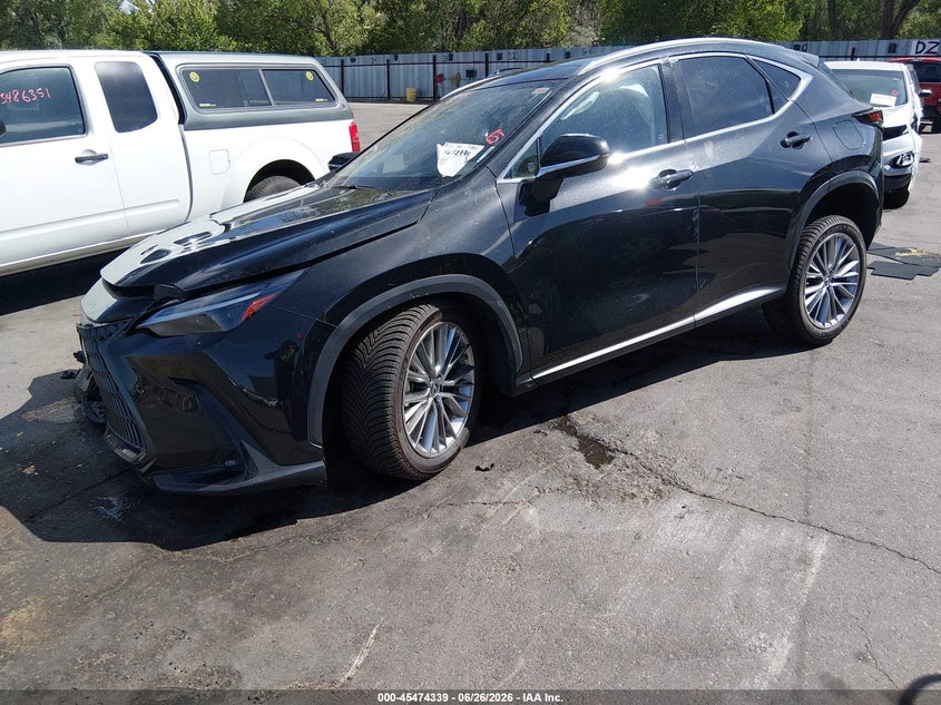 Vin: jtjhkcez4n5004095, lot: 45972476, lexus nx 350h luxury 20222