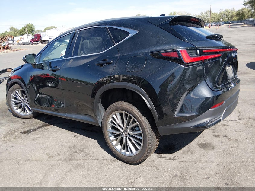 Vin: jtjhkcez4n5004095, lot: 45972476, lexus nx 350h luxury 20223