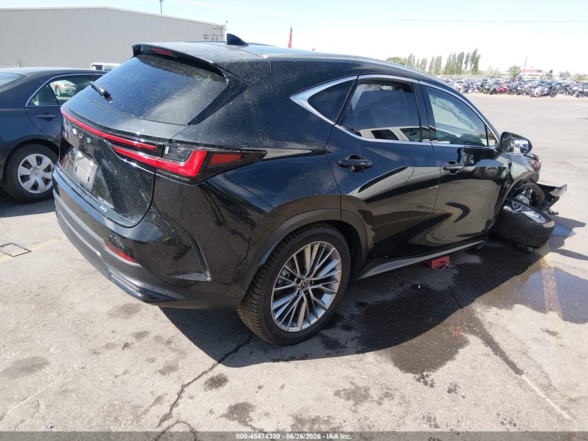 Vin: jtjhkcez4n5004095, lot: 45972476, lexus nx 350h luxury 20224