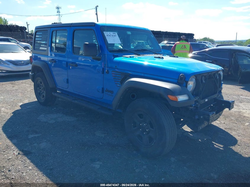 2022 JEEP WRANGLER UNLIMITED auction photo 1