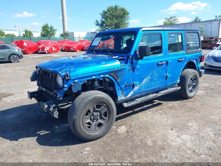 2022 JEEP WRANGLER UNLIMITED auction photo 2