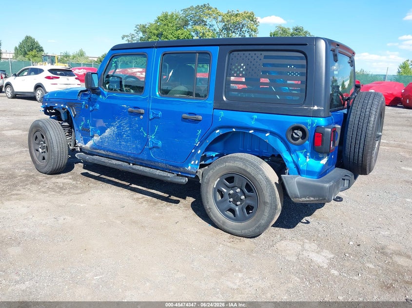 2022 JEEP WRANGLER UNLIMITED auction photo 3