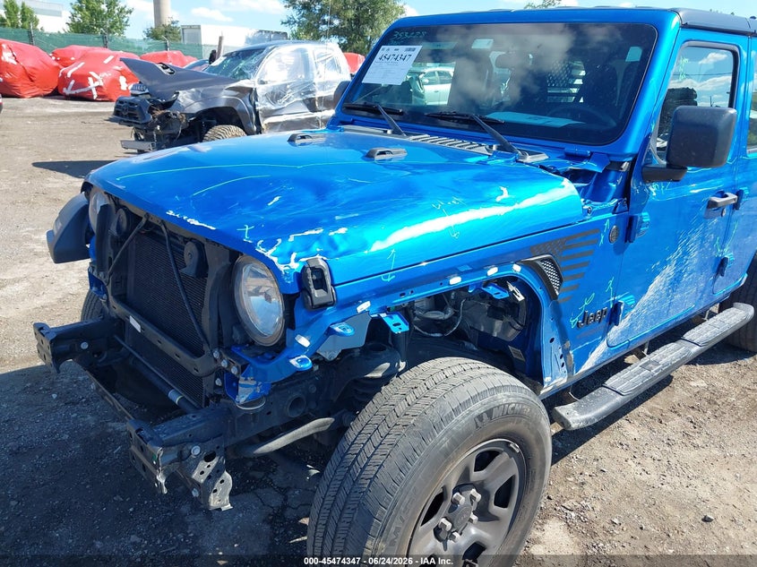 2022 JEEP WRANGLER UNLIMITED auction photo 6